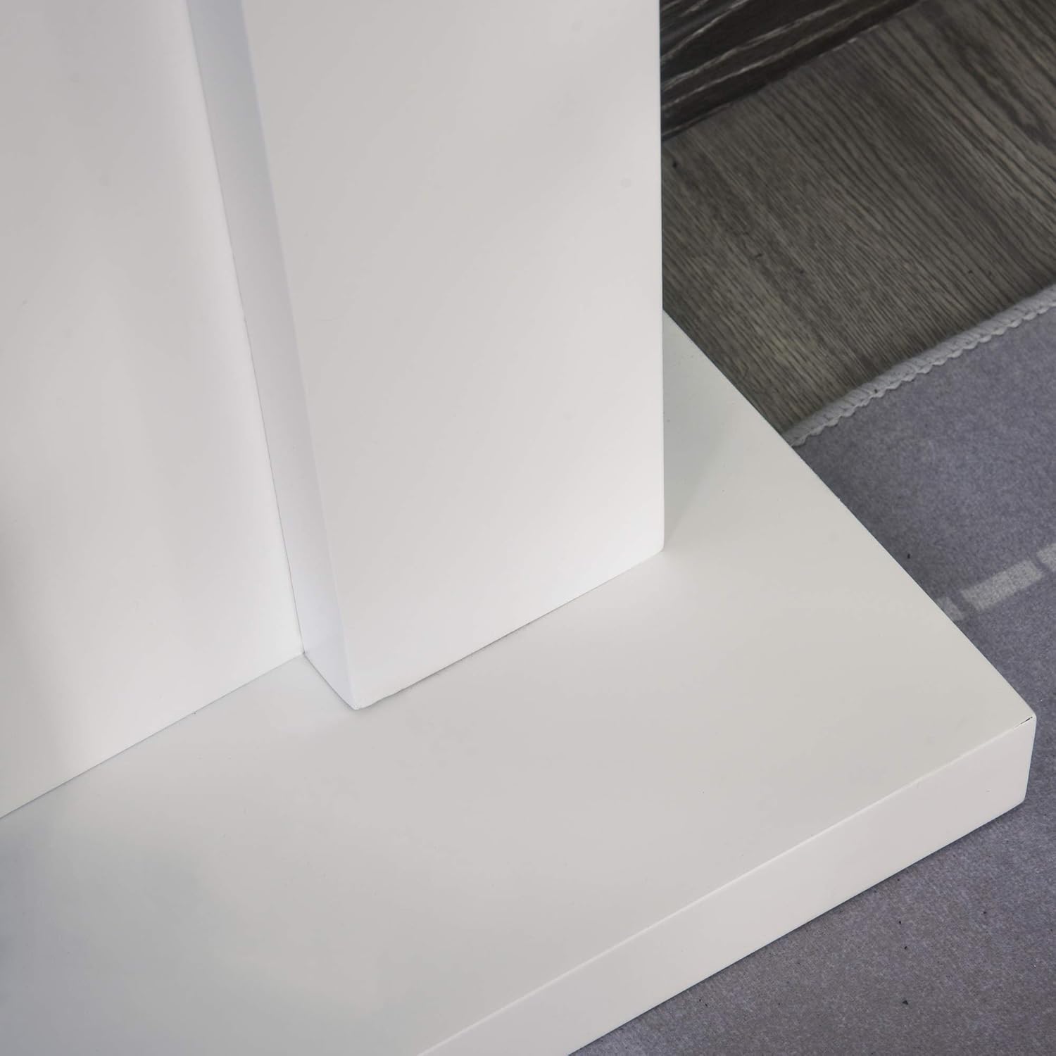 HOMCOM Elektrokamin Standkamin mit Heizung, LED 3D-Flammeneffekt, Adaptive Startfunktion, 2000W Elektrischer Kamin mit 2 Leistungsstufen, Fernbedienung, Timer, Überhitzungsschutz, Thermostat Weiß