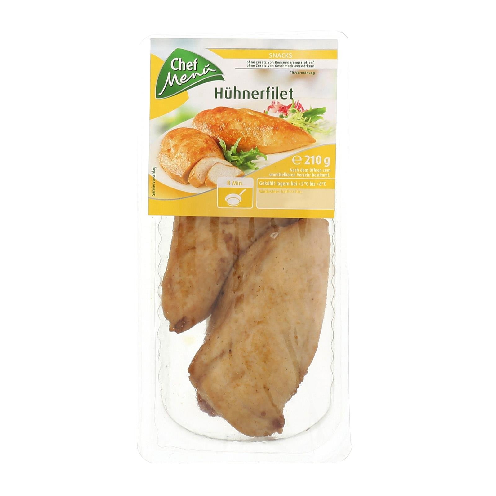 Chef Menü Hühnerfilet Natur