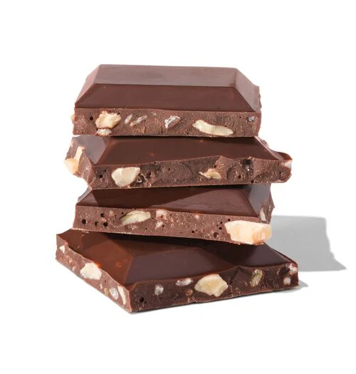 tablette de chocolat 70% noir amande orange 90g