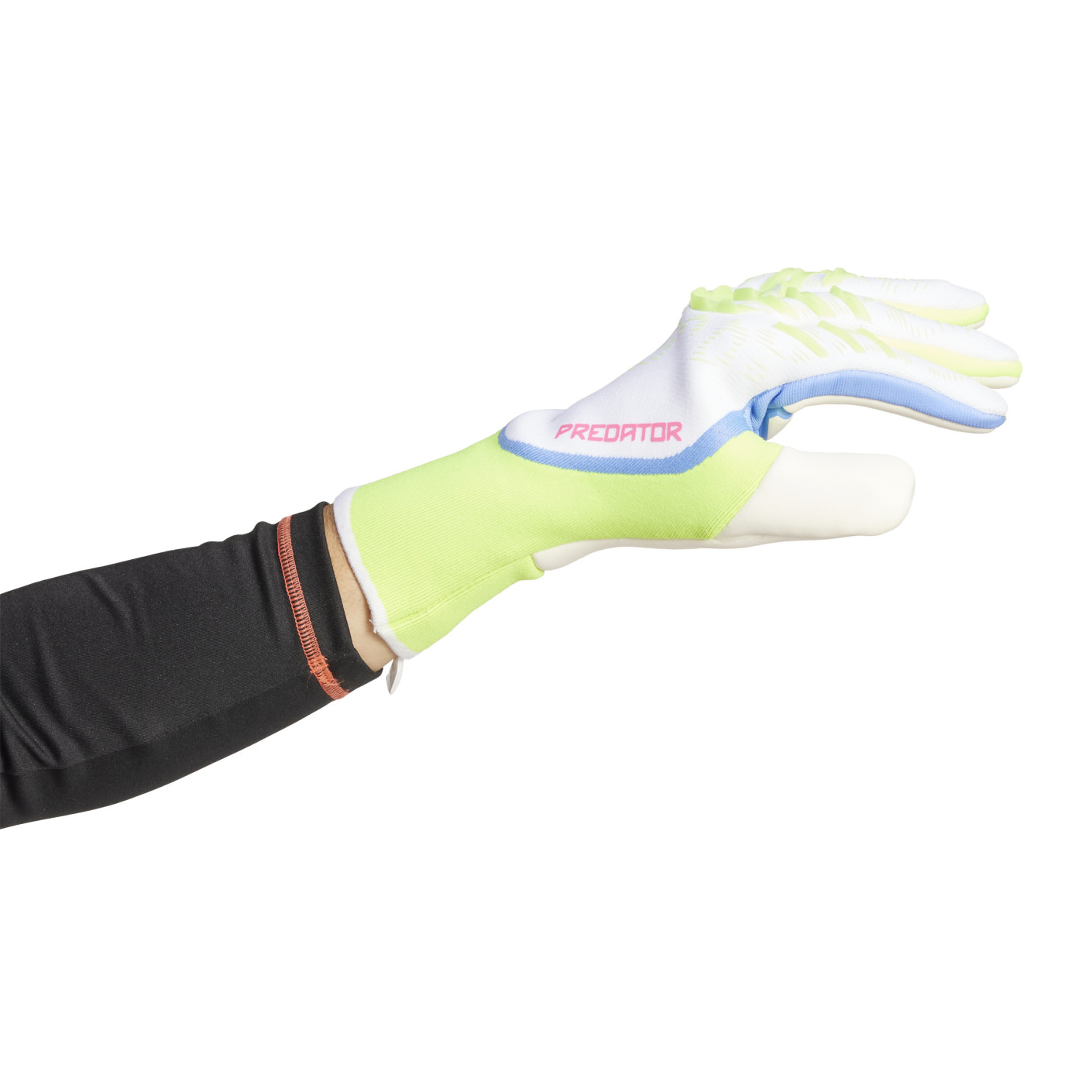 Adidas Predator Pro Keepershandschoenen Wit Neongeel Roze