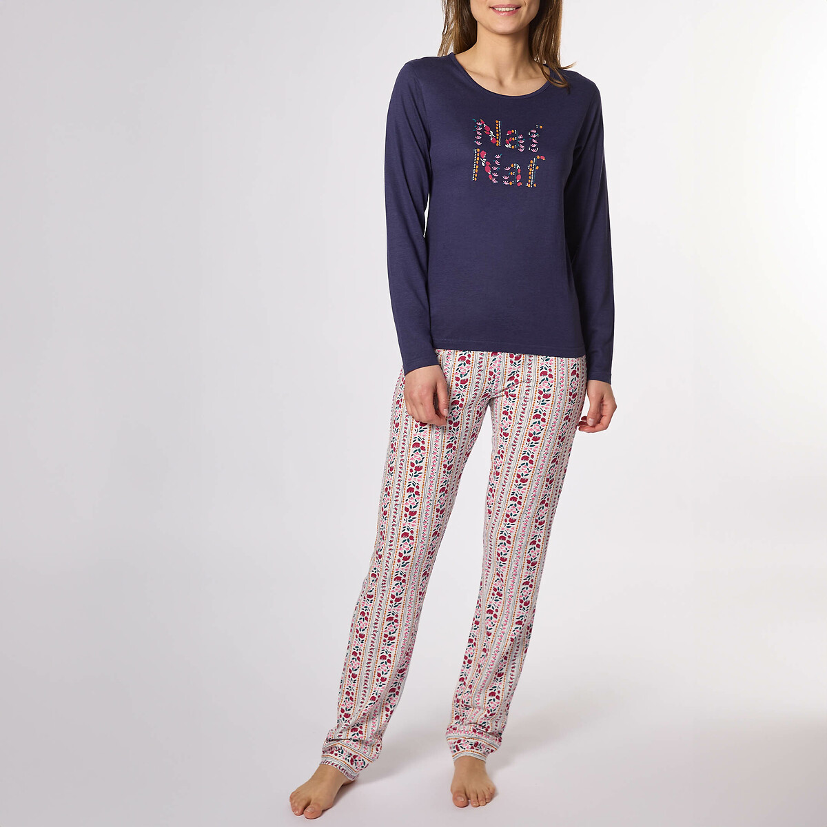 NAF NAF<br>Pijama em algodão e modal Banjo