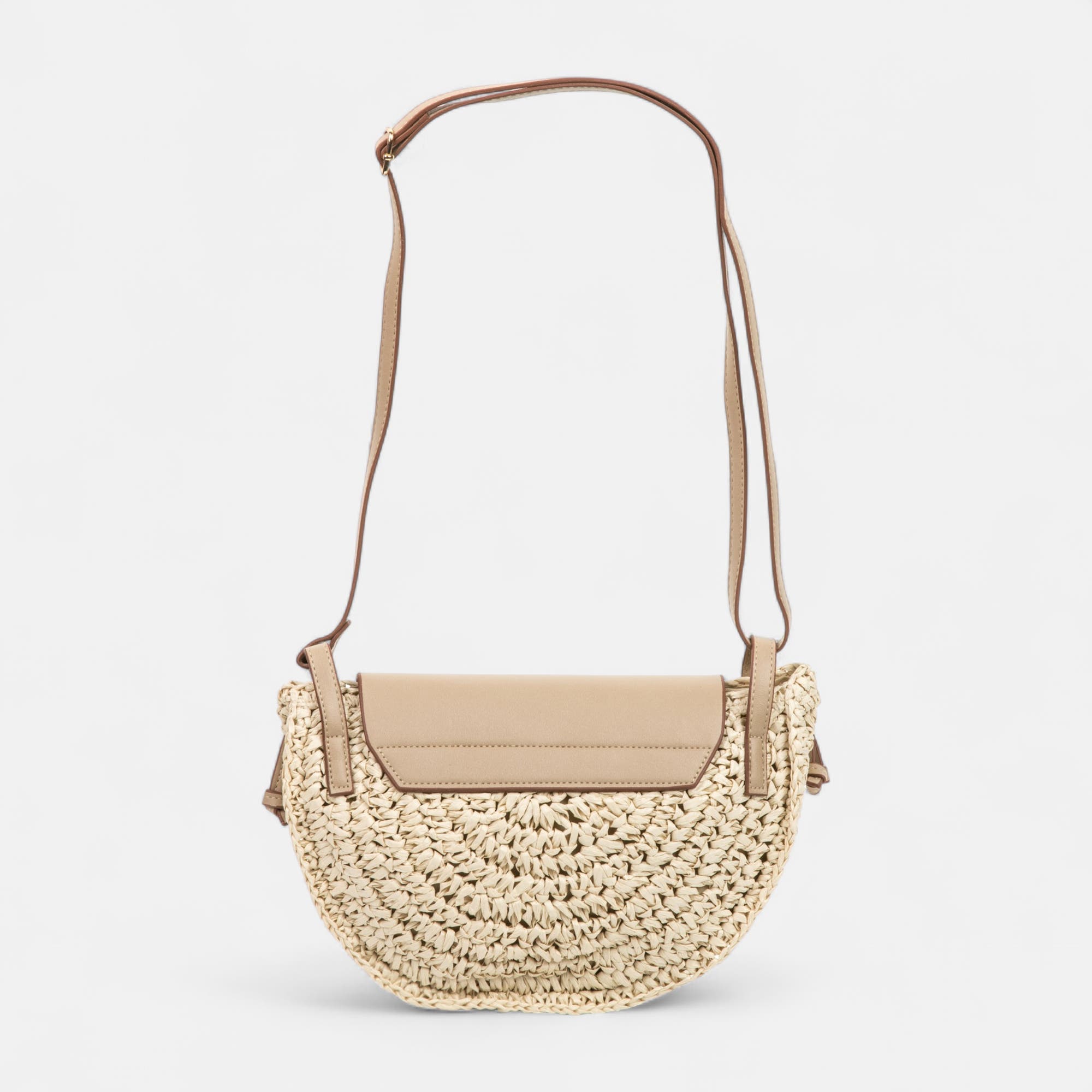Sac bandoulière beige
