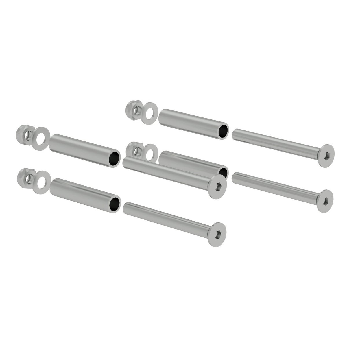 MUNK montageset haakbevestiging voor 98mm stijl