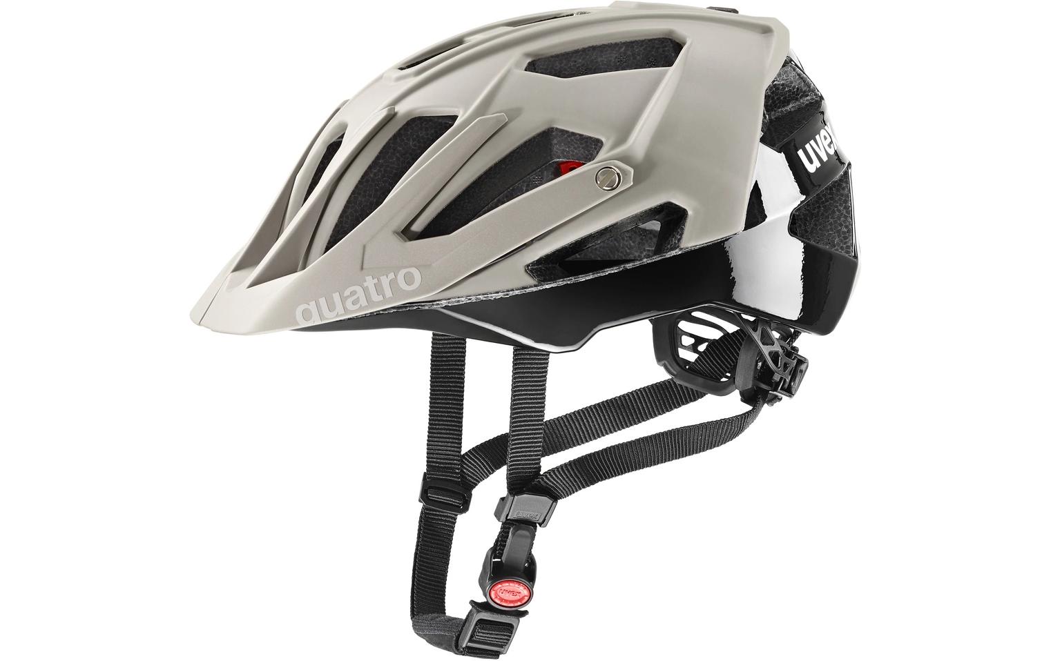 Helm Quatro cc Oak Brown-Black Matt 52 cm - 57 cm<br>Fahrradhelm