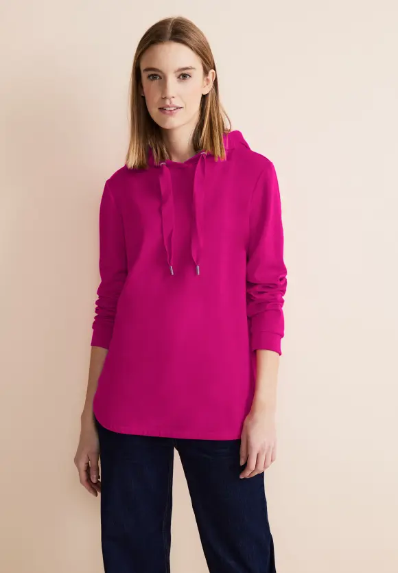 Shirt im Hoodie Style - smell of rose