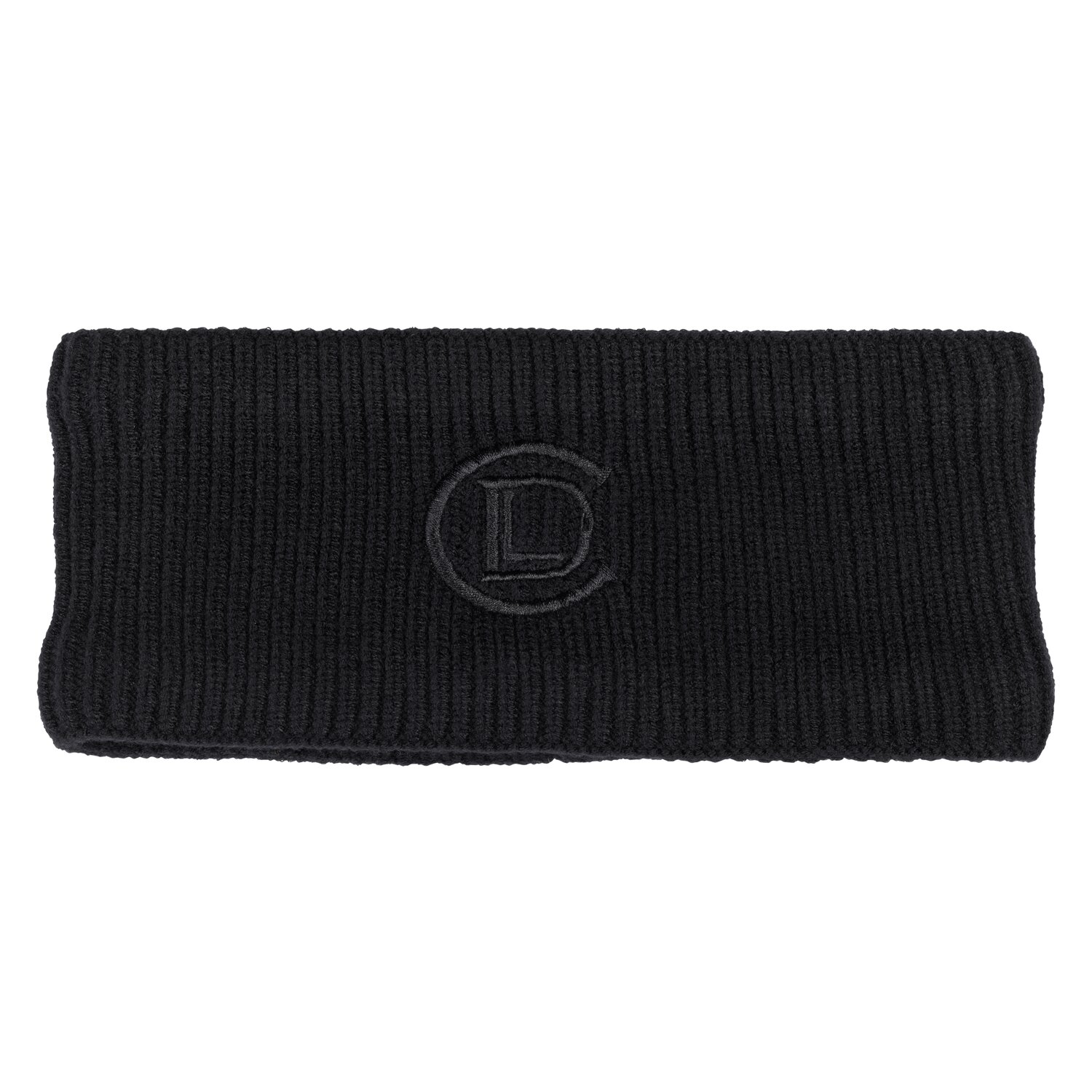 Cheval de Luxe Stirnband mit Logostickerei  - black - Einheitsgröße
