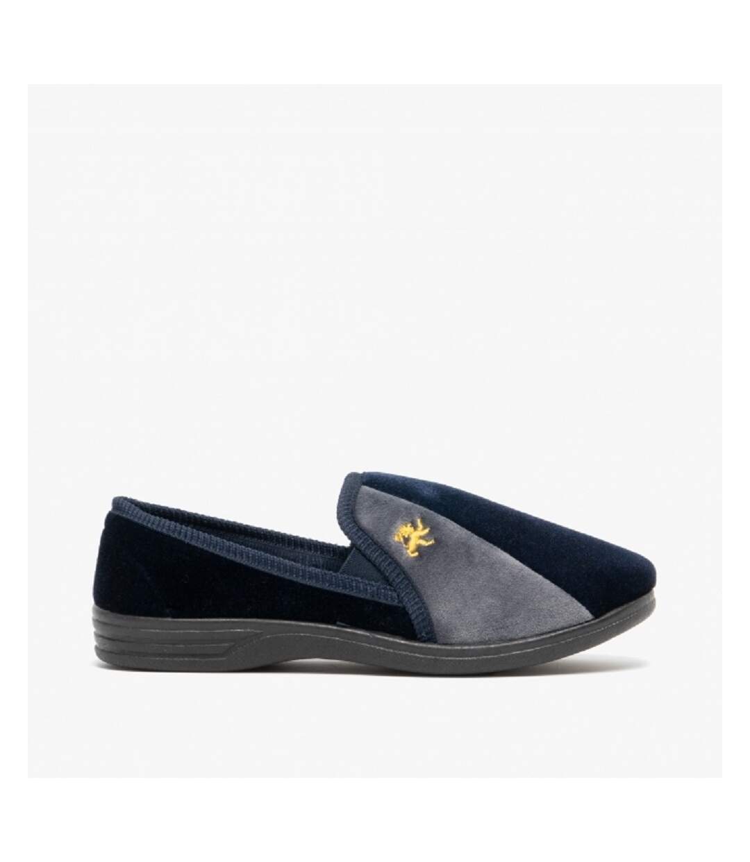 Zedzzz Aaron - Chaussons - Homme (Bleu marine/Gris) - UTDF840