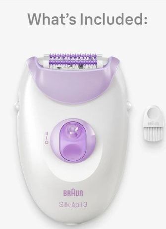 Braun - Silk-épil 3 - Ontharingsapparaat - Wit - Duurzaam ontwerp