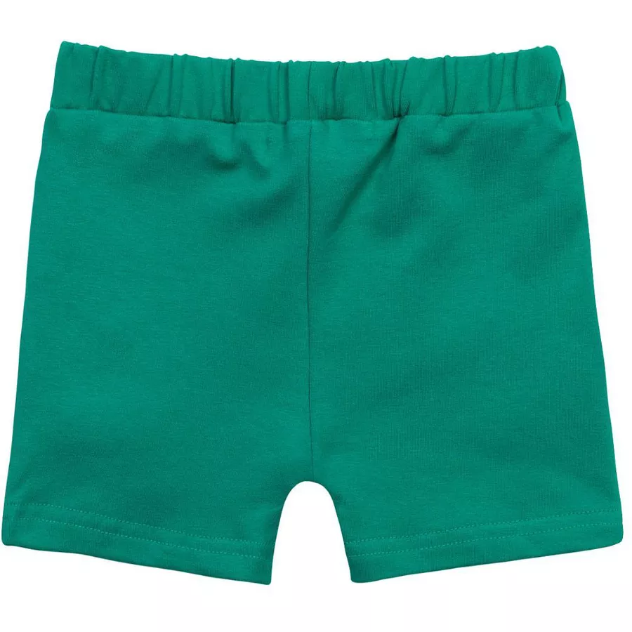 MINOTI Shorts und T-Shirt im Set WeißGrün