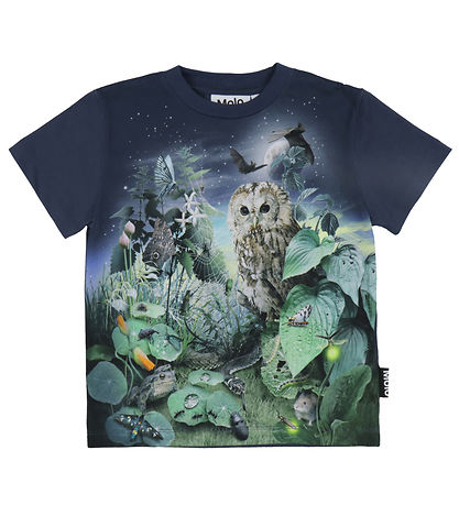 Molo T-Shirt - Roxo - Nacht Garden