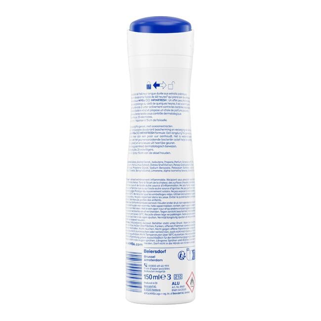 NIVEA Fresh Natural Deodorant Spray 150 ML