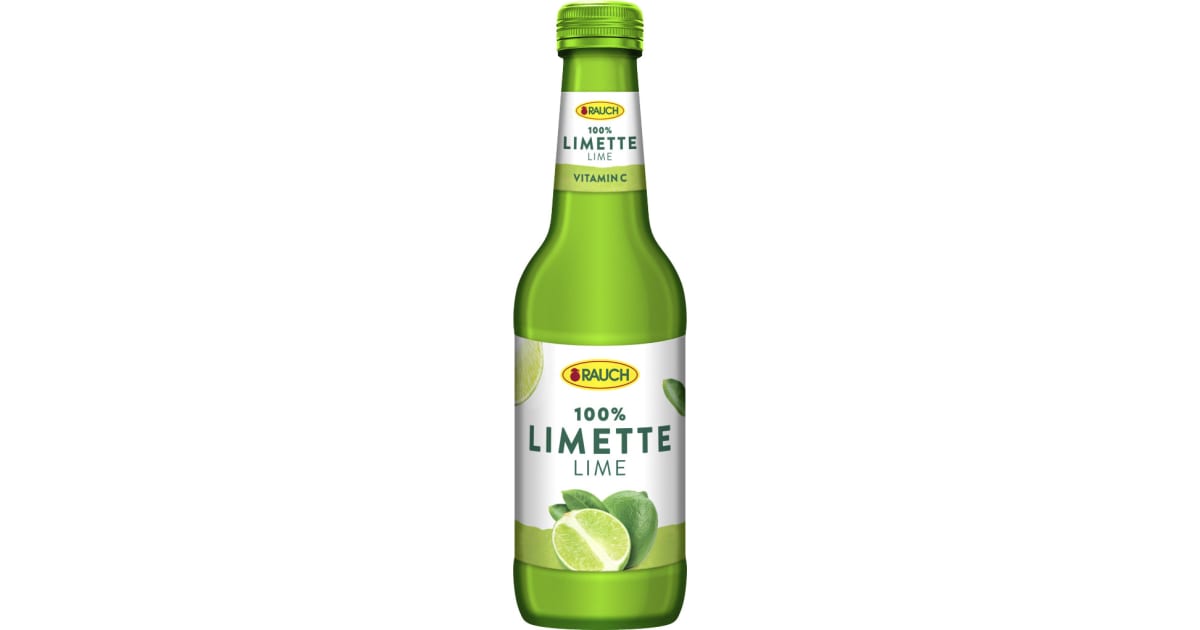 Rauch Limettensaft 0,25 Liter (Einweg)