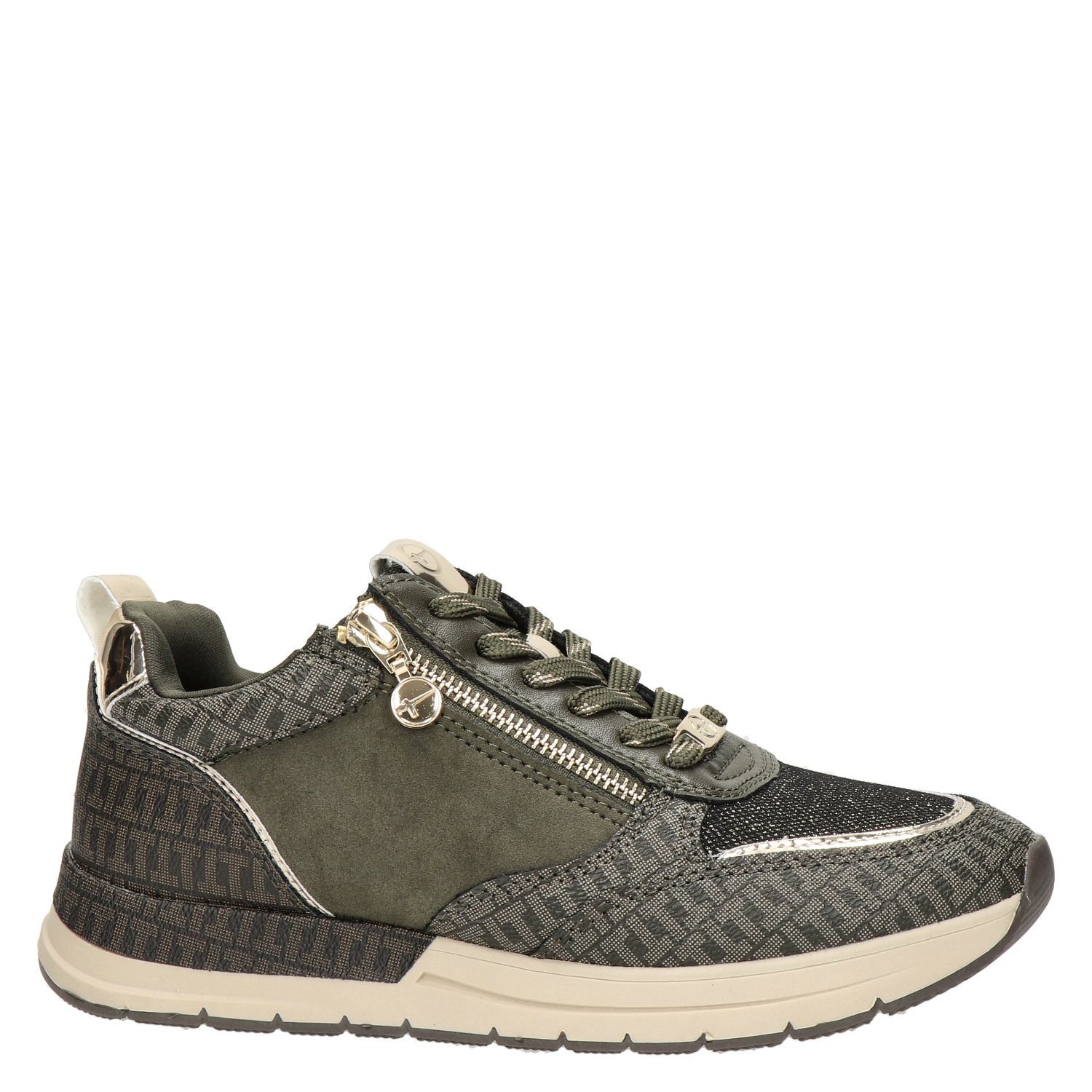 dames sneaker Tamaris Groen