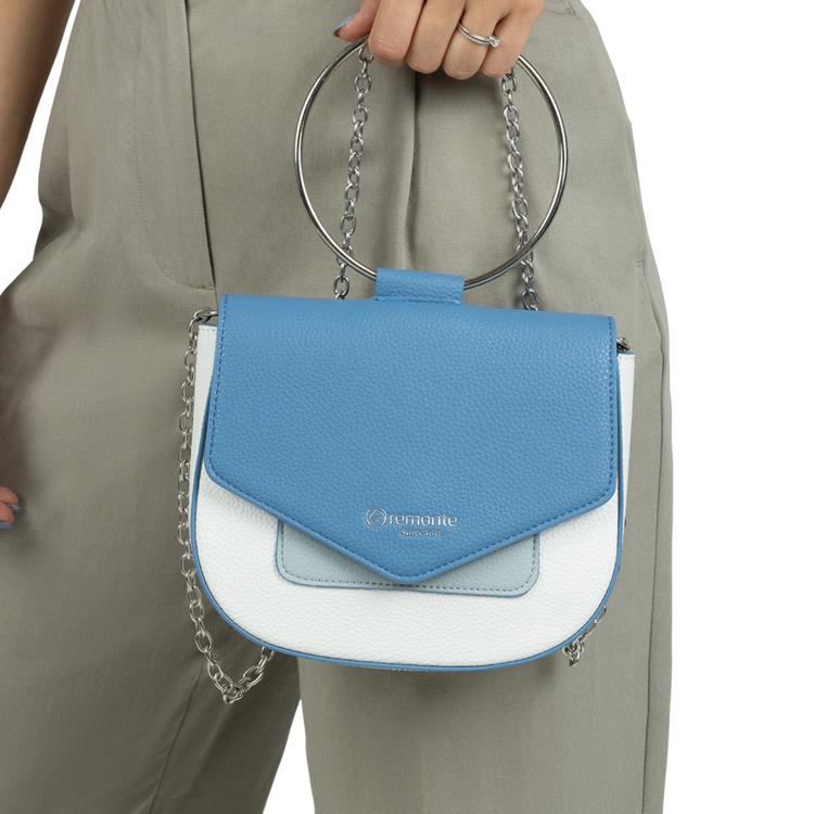 Remonte Q0640 weiss/bleu/jeans