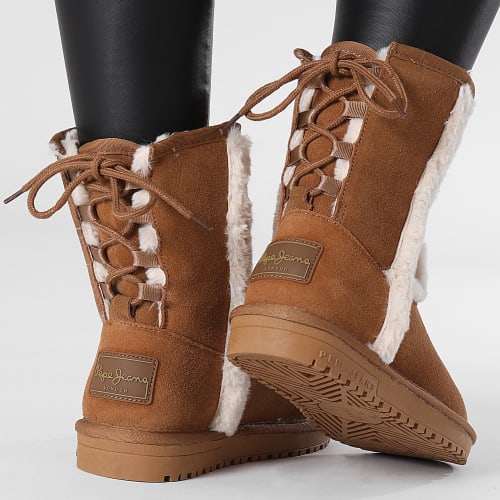 Bottines Femme Diss Earth PLS50502 Cognac