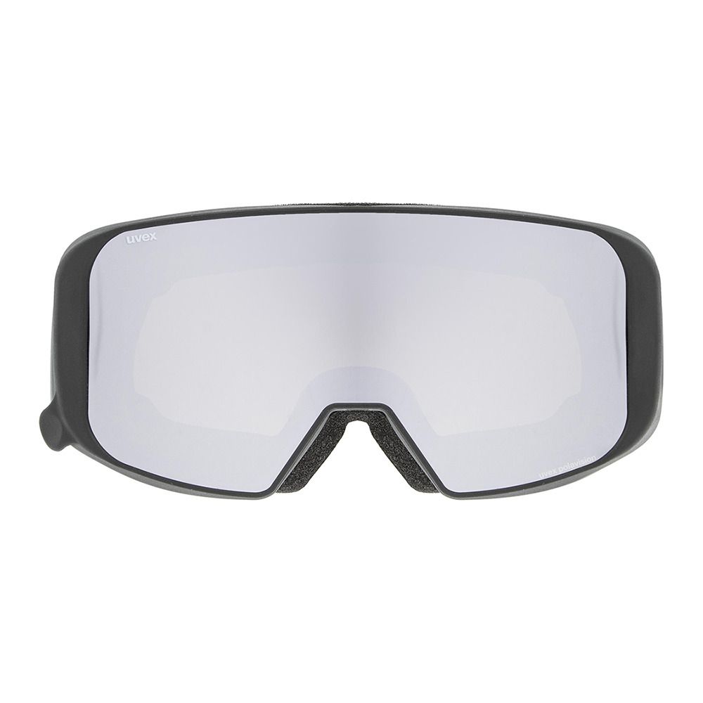 Uvex SAGA TO - Masque ski rhino mat/mirror silver lasergold lite + écran supplémentaire