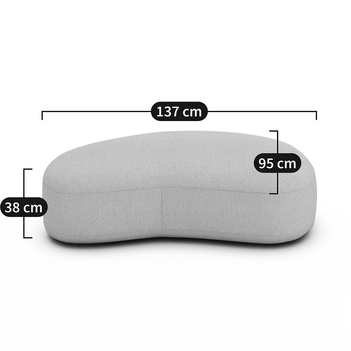 AM.PM<br>Puf em mêlee boucle, Rosebury