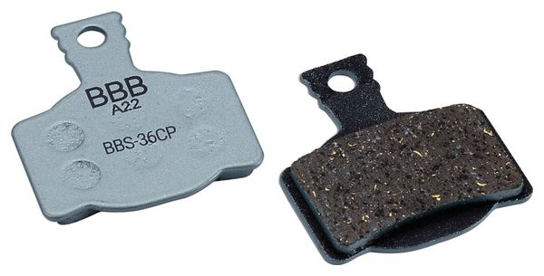 Paire de Plaquettes BBB DiscStop Coolfin Organiques pour Magura MT2/4/6/8