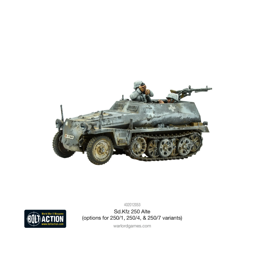 Bolt Action - German - Sd.Kfz 250 Alte (Options For 250/1, 250/4 & 250/7)