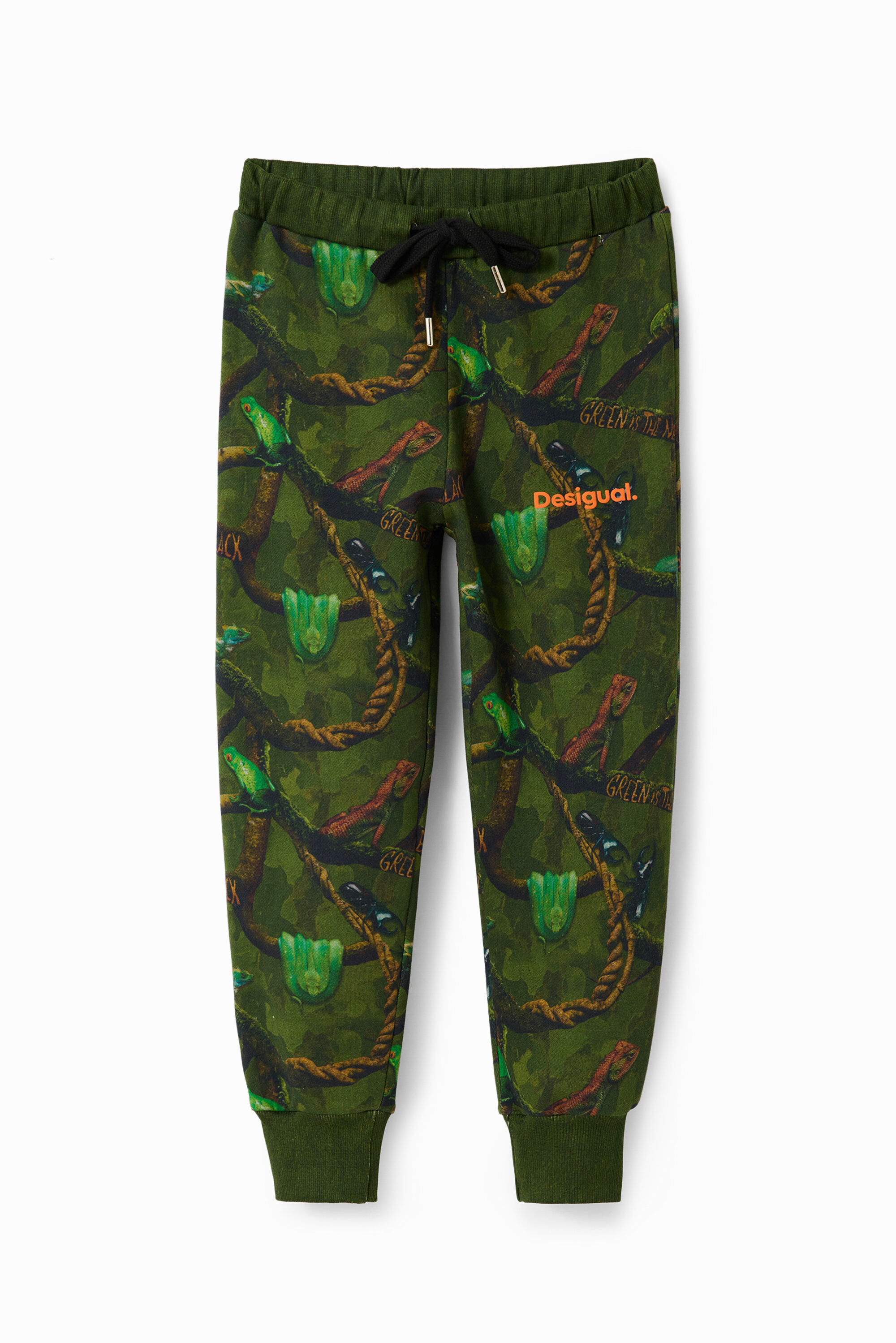 Calça jogger camuflada