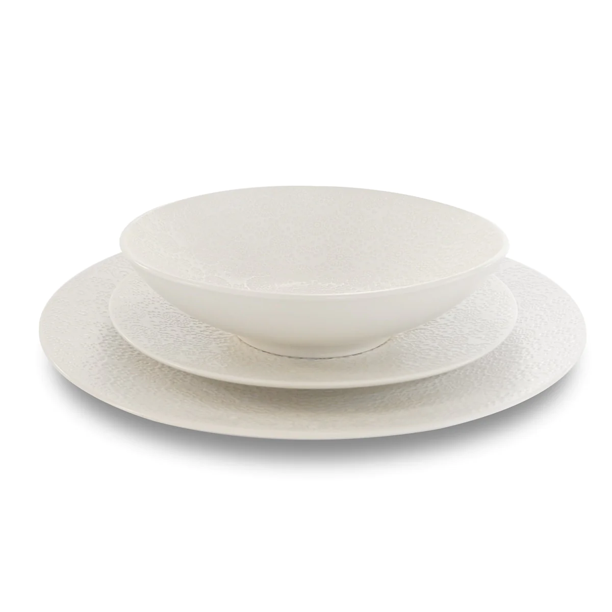 White Japan - Assiette dessert 20.5 cm (lot de 6) Médard de Noblat
