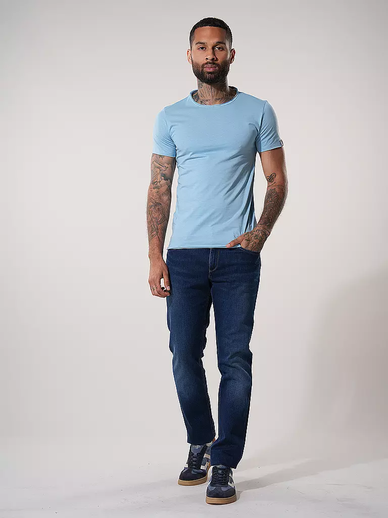 REPLAY T-Shirt  hellblau