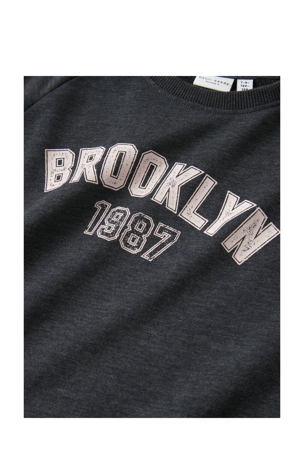 NAME IT KIDS sweater zwart