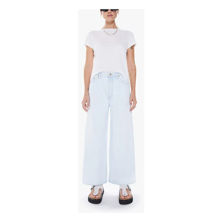 Mother Jean The Pleated Double Dip Puddle | Blue Slushie