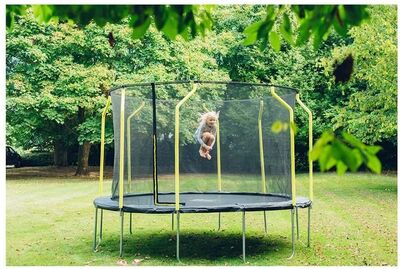 Plum Wave Trampoline inkl. Sikkerhetsnett 427 cm