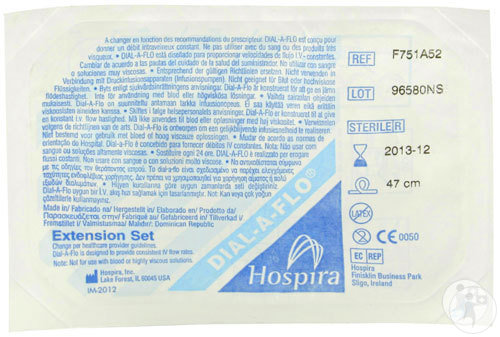Dial-A-Flo Trousse Perfusion 1 Pièce