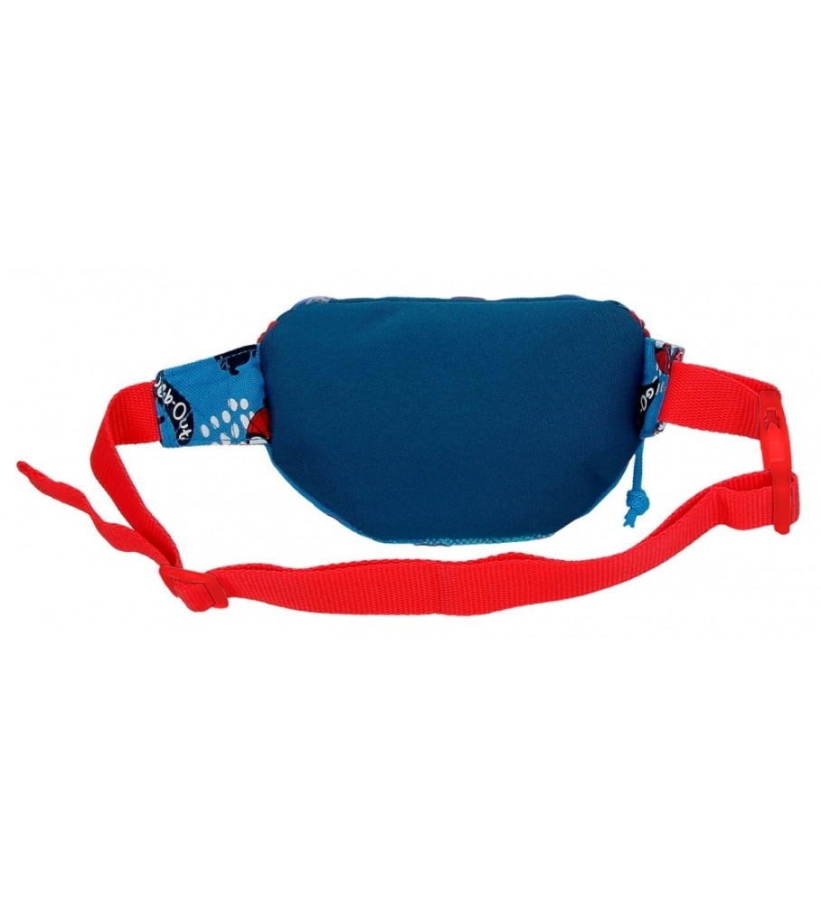 Bolsa de cintura Joumma Bags Spidey Go Webs Go, azul
