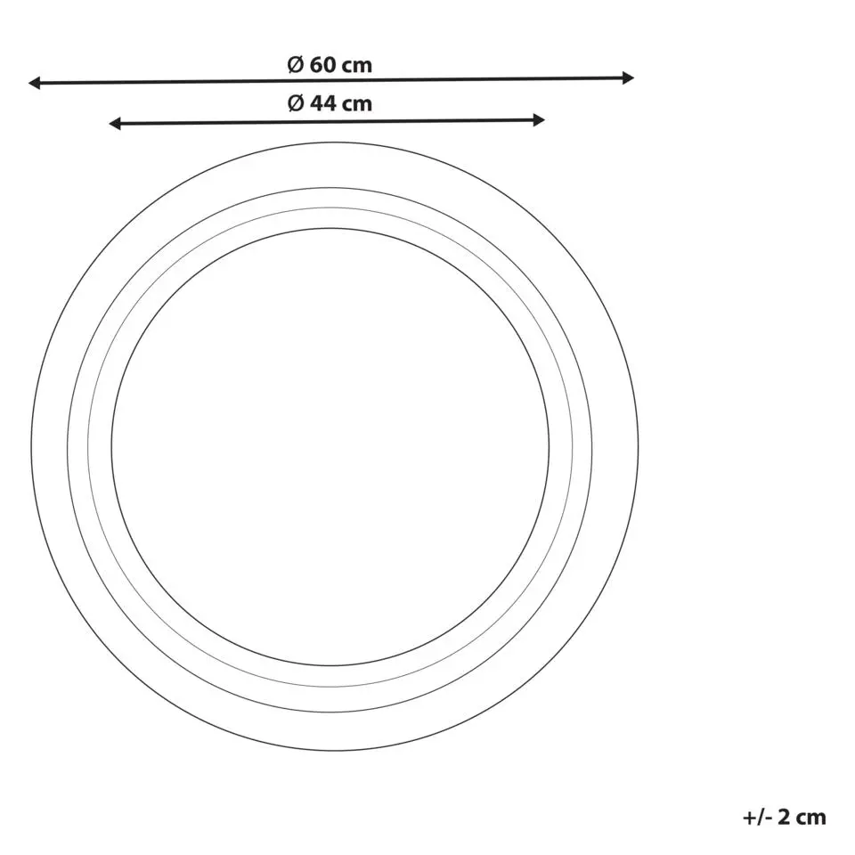 DELICIAS - Spiegel - Wit - MDF