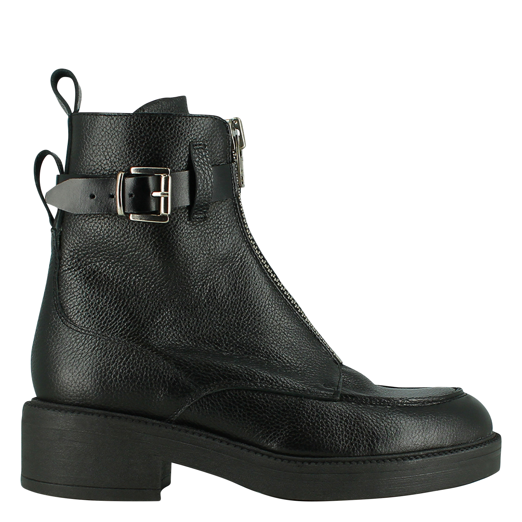 ARIO - Bottines en cuir | Noir