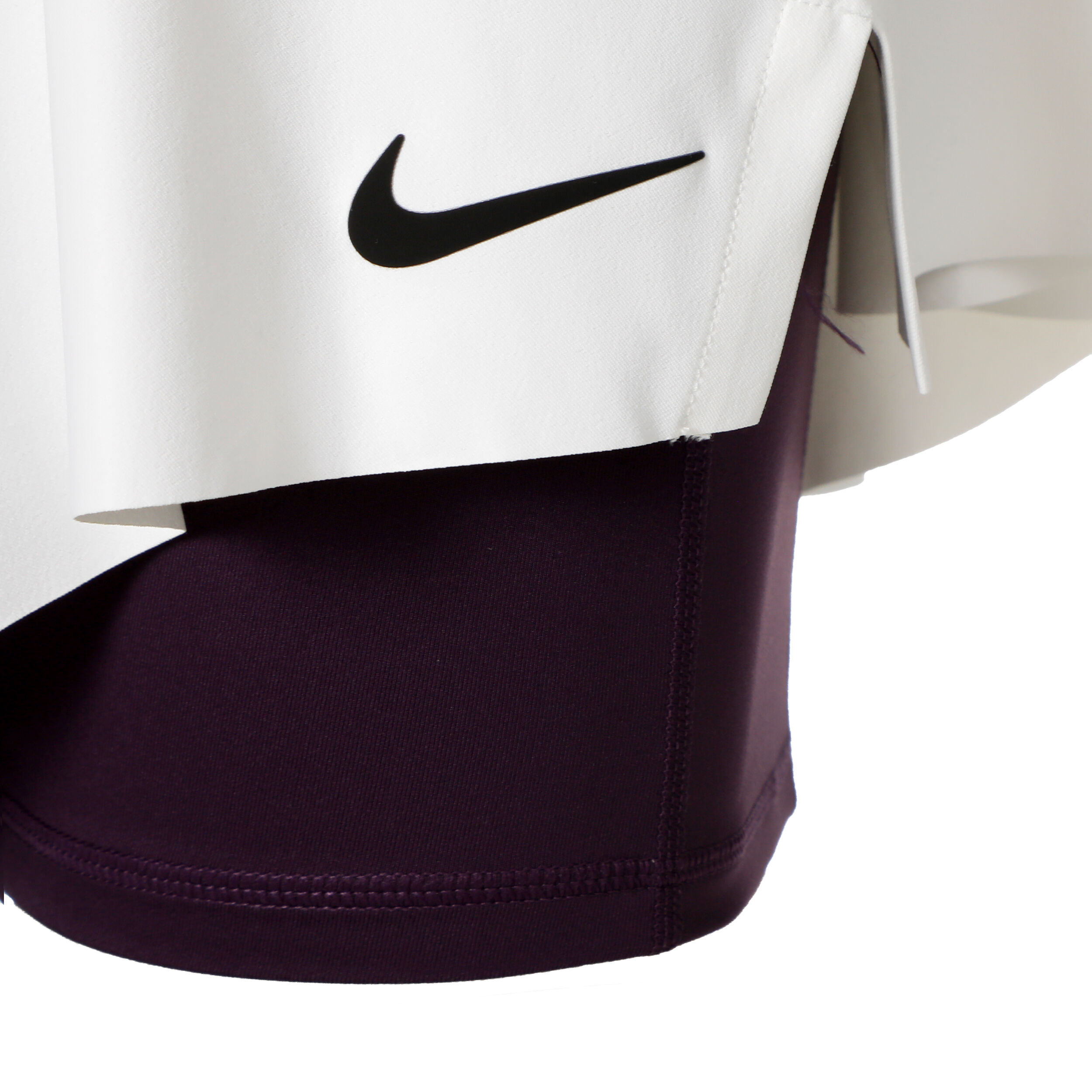 Nike Dri-Fit Slam Jupe Femmes - Blanc , Violet