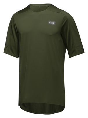 Maillot Manches Courtes Gore Wear TrailKPR Olive