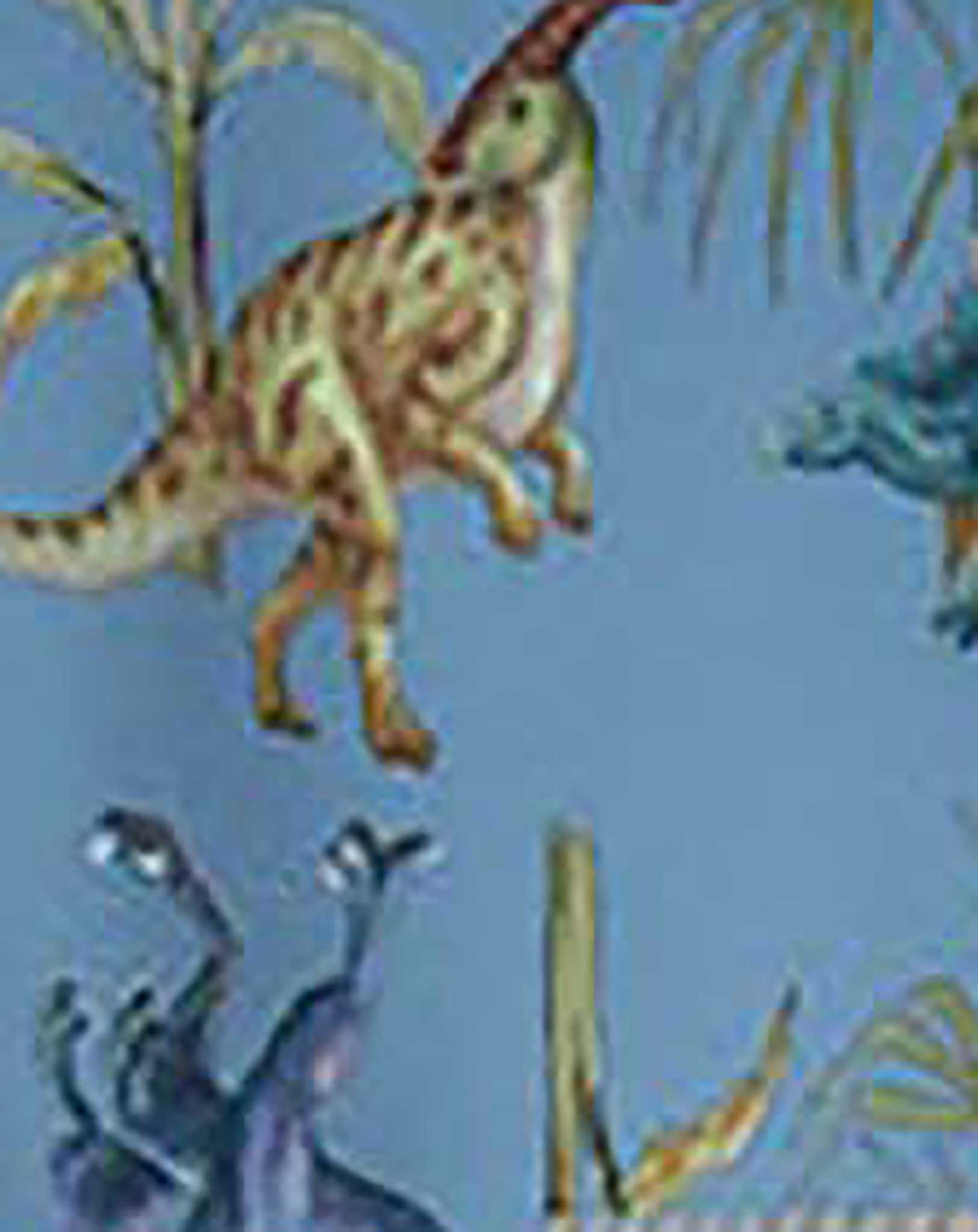 Softshell-Overall NMMALFA08 DINOS AOP in coronet blue
