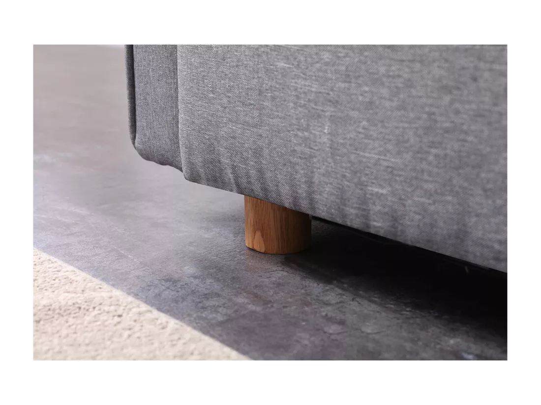 Canapé droit convertible scandinave 3 places COPENHAGUE