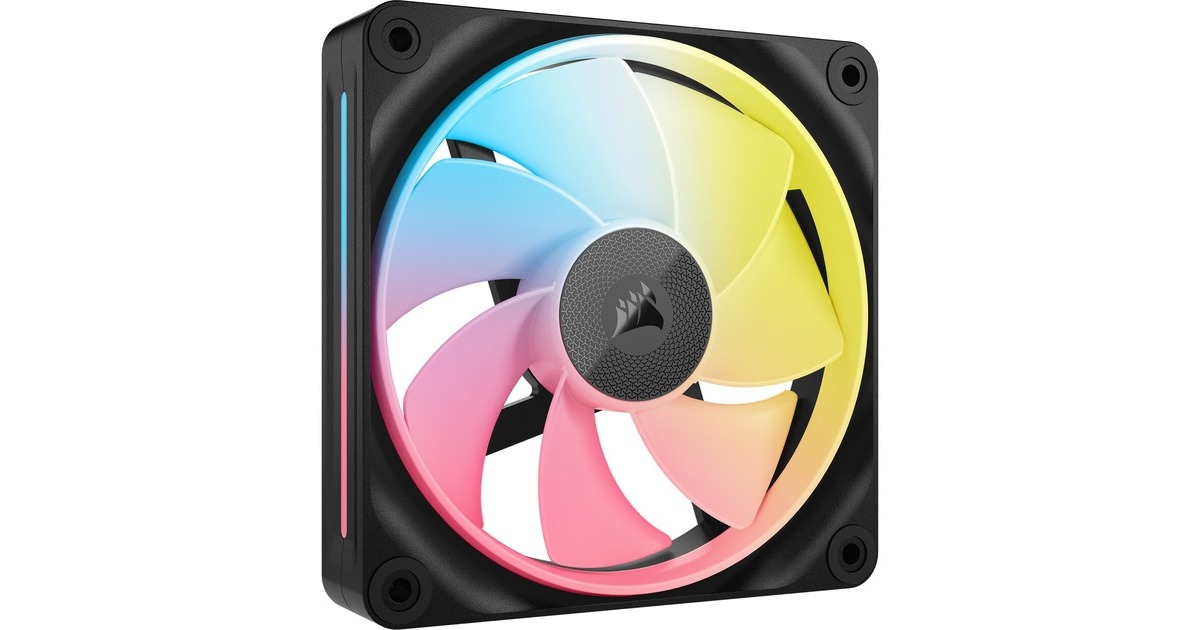 CorsairiCUE LINK LX120-R RGB Reverse Starterskit case fans  (Zwart, 3 stuks, 120 x 120 x 25 mm, PWM)