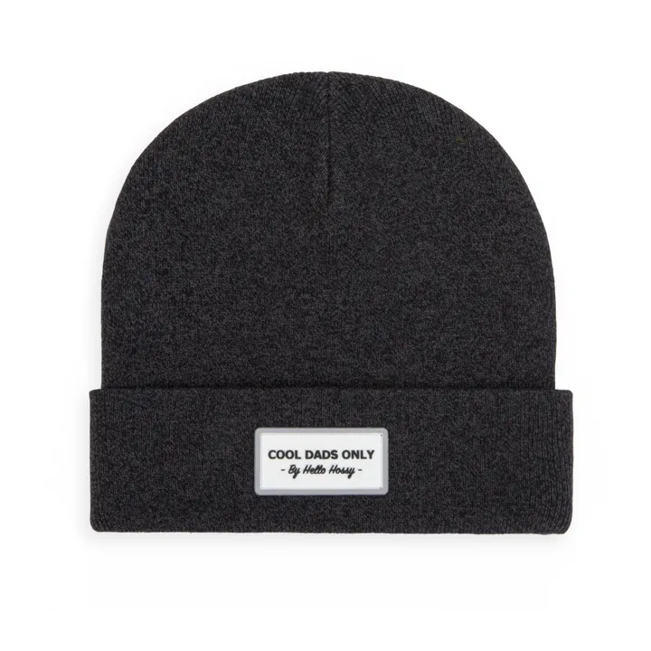 Hello Hossy Bonnet Urban Chiné Coton | Noir