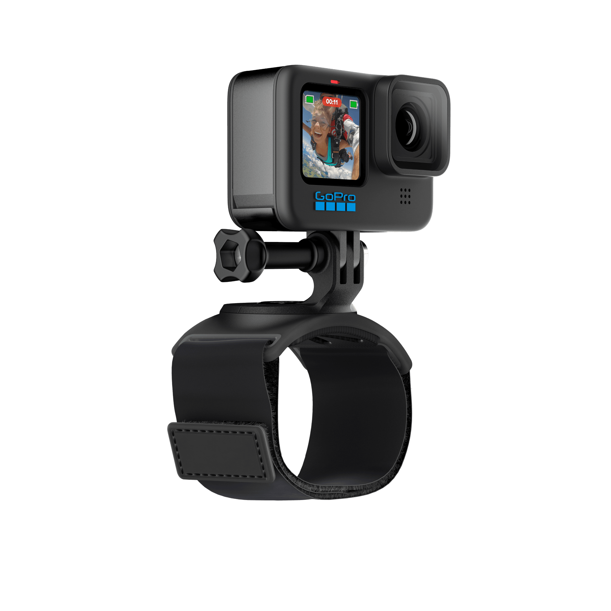 Hand- + Armband(Verstellbare Kamerariemen + 360°-Drehung)