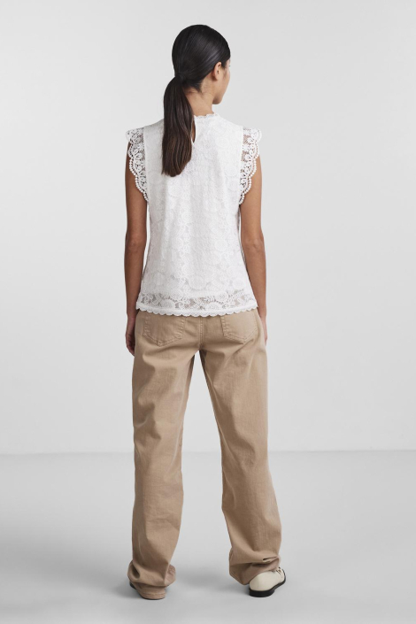 Pieces witte dames top