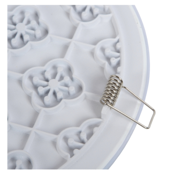 Lucide badkamer plafonnière Ceres IP44 wit