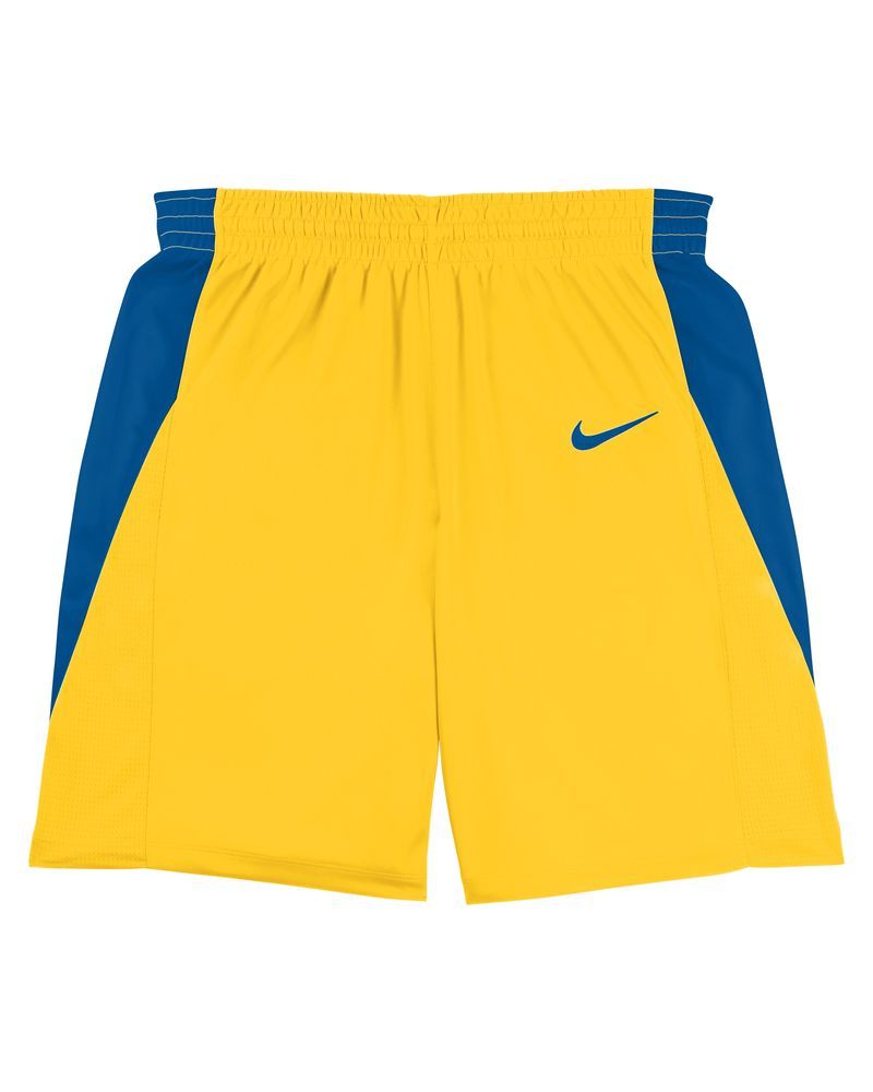 Short de basket Nike Team Jaune & Bleu Royal pour homme