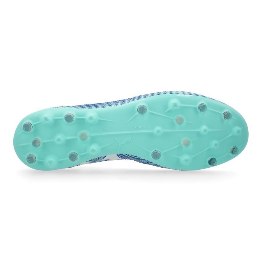 PUMA Future 7 Match   Laceless MG Formula - Bleu/Blanc/Bleu
