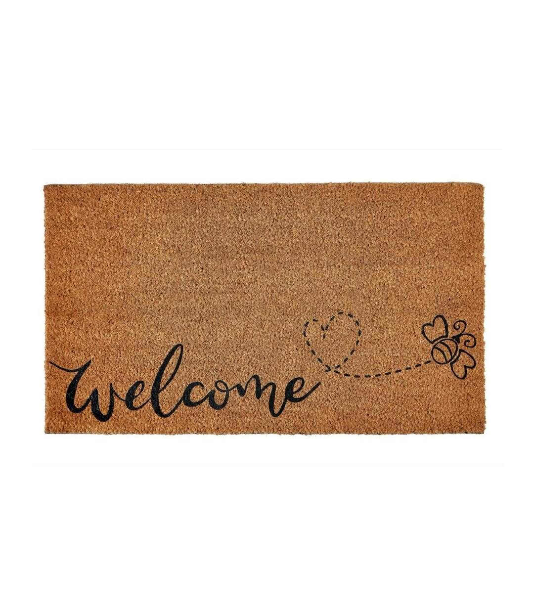 Groundsman - Paillasson WELCOME (Marron / Noir) (70 cm x 40 cm) - UTST7614