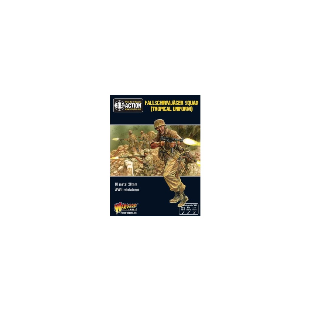 Bolt Action - Fallschirmjager Squad (Tropical Uniform)