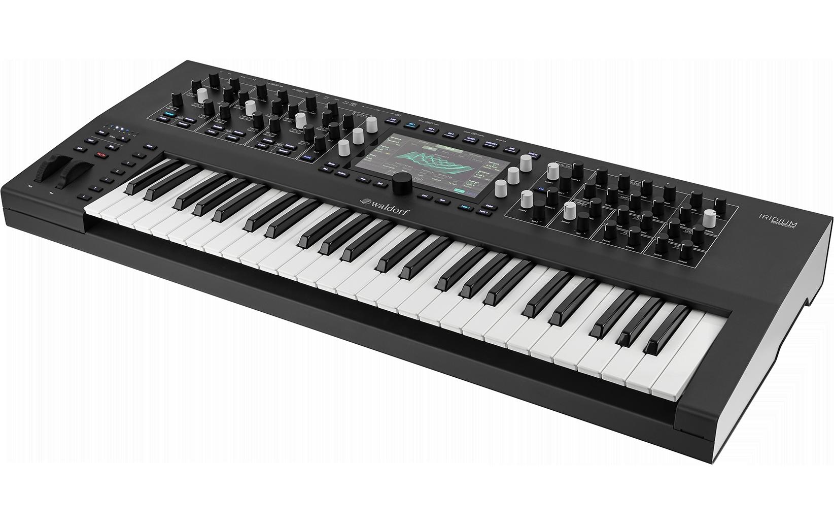 Synthesizer Iridium Keyboard<br>Digitaler Synthesizer mit 49-Tasten-Fatar-Tastatur und 5 verschiedenen Synthesemodellen