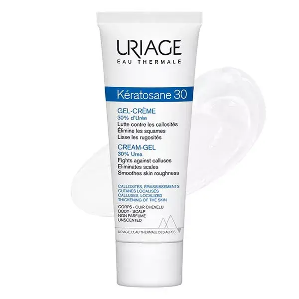 Uriage Keratosane 30 Gel-Creme 30% Ureia Suavizante para Calosidades 75ml