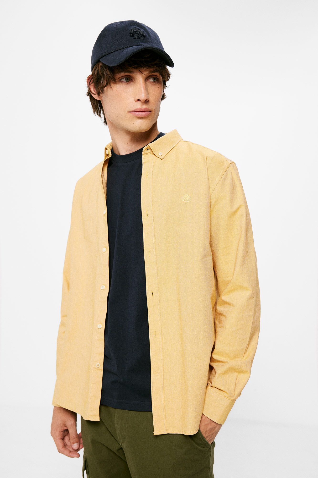 Cor da camisa Oxford