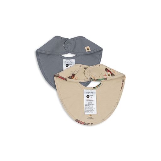 Konges Sløjd Basic 2-pak Hagesmæk, Tradewinds/Grand Prix, One size